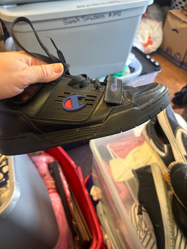 Champion Black Velcro Shoes