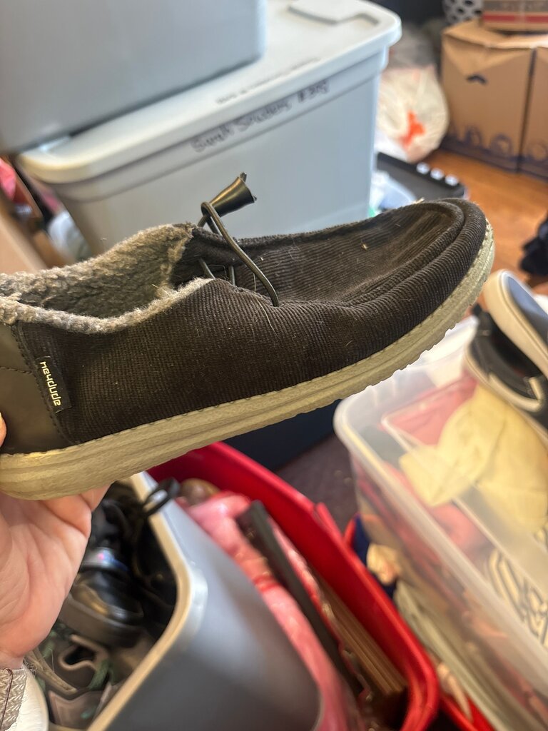 Men's Black Casual Slip-On Shoes