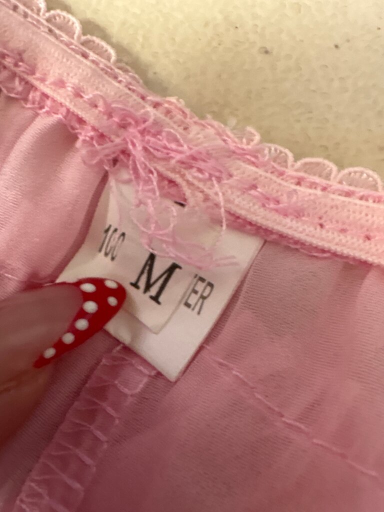 Pink Ruffled Girls Swim Bottoms