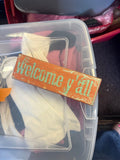 Welcome Y'all Wooden Sign