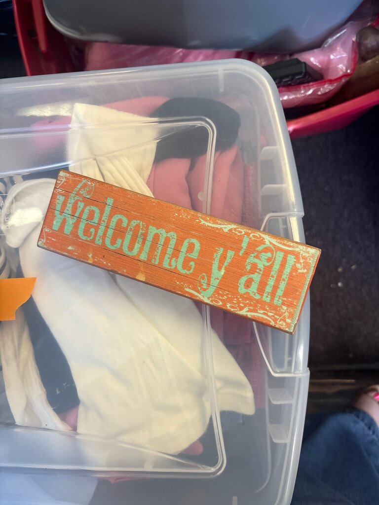 Welcome Y'all Wooden Sign