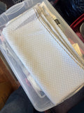 White Textured Kitchen Towels