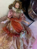 Porcelain Doll in Fancy Dress