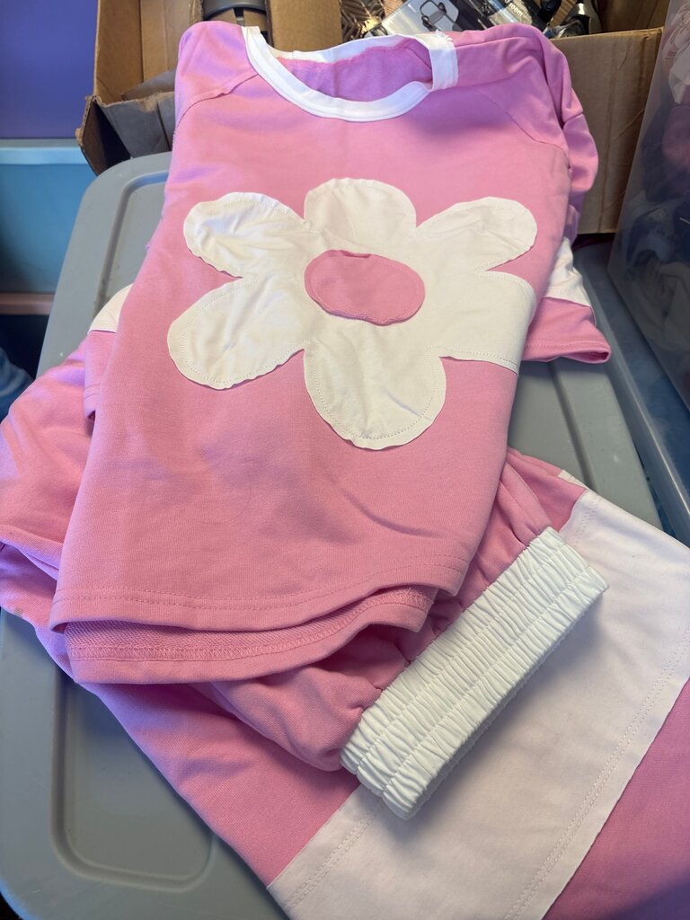 Pink Flower Design Top