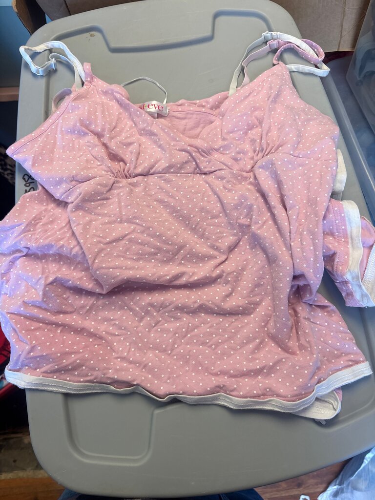 St. Eve Pink Polka Dot Camisole