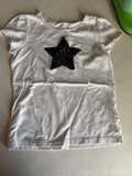 Girls' Star Sequined T-Shirt