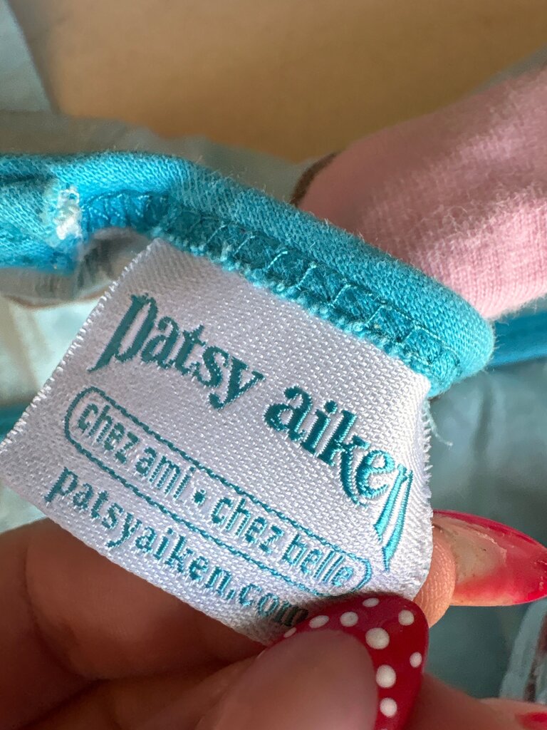 Patsy Aiken Girls' Two-Piece Pajama Set with Colorful Patterns
