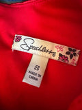 Speechless Red Long Sleeve Top