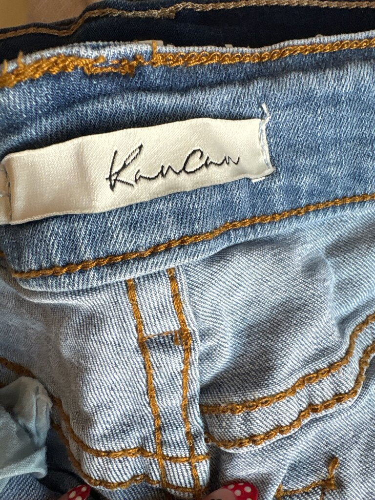 KanCan Women's Distressed Denim Shorts