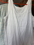 St. John's Bay White Tank Top