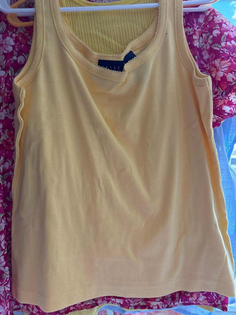 Crazy Horse Yellow Tank Top