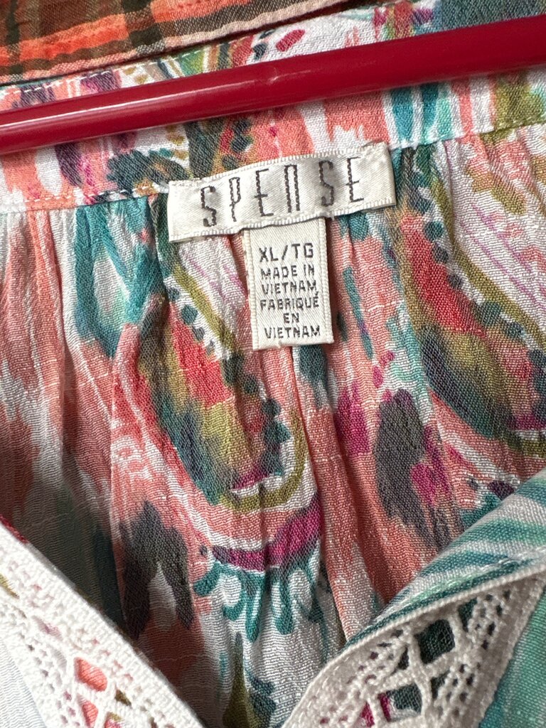 Spense Floral Print Blouse