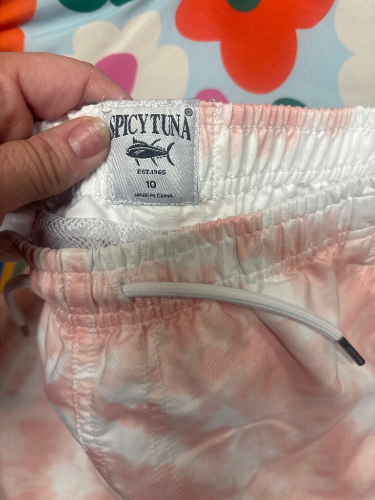 Spicy Tuna Girls Swim Trunks