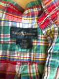 Ralph Lauren Girls' Plaid Button-Up Shirt