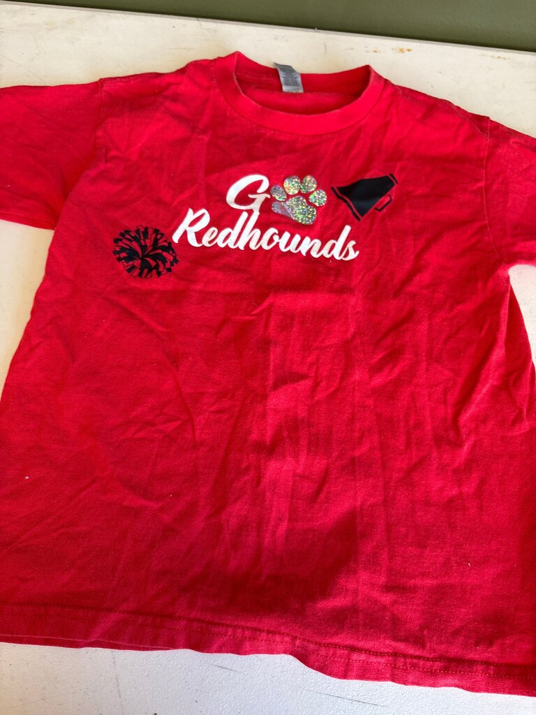 Gildan Heavy Cotton Youth T-Shirt - Red Redhounds