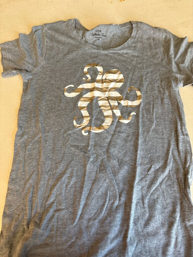 J.Crew Collector Tee Octopus Graphic Shirt