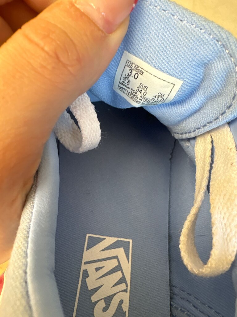 Vans Women's Blue Sneakers