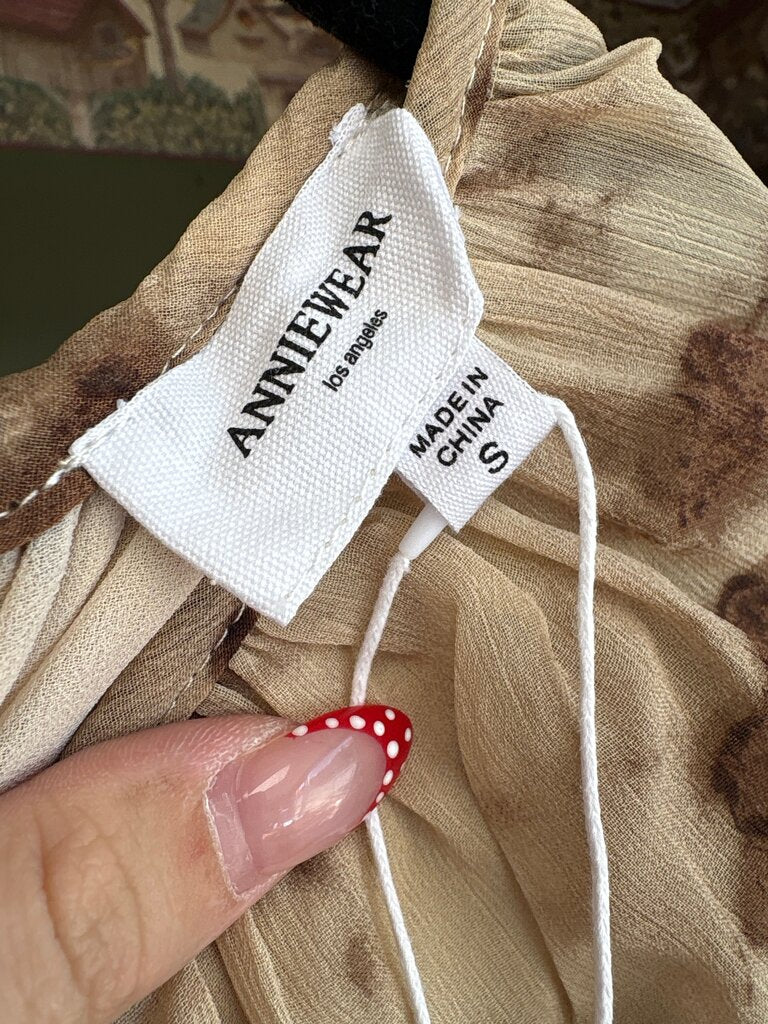 AnnieWear Floral Blouse