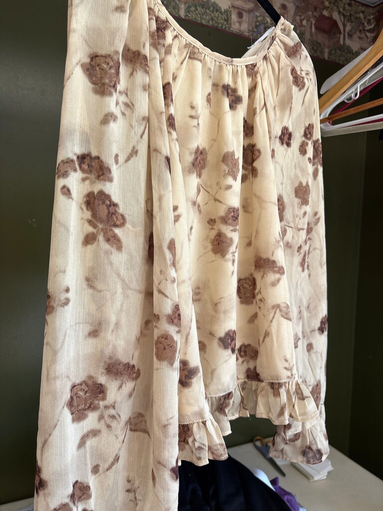 AnnieWear Floral Blouse
