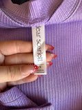 Dear Scarlett Purple Ribbed Set