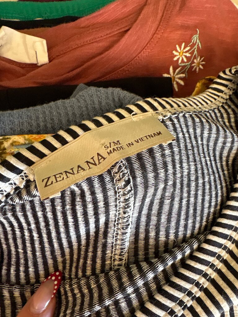 Zenana Striped Top