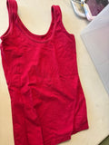 Red Sleeveless Tank Top
