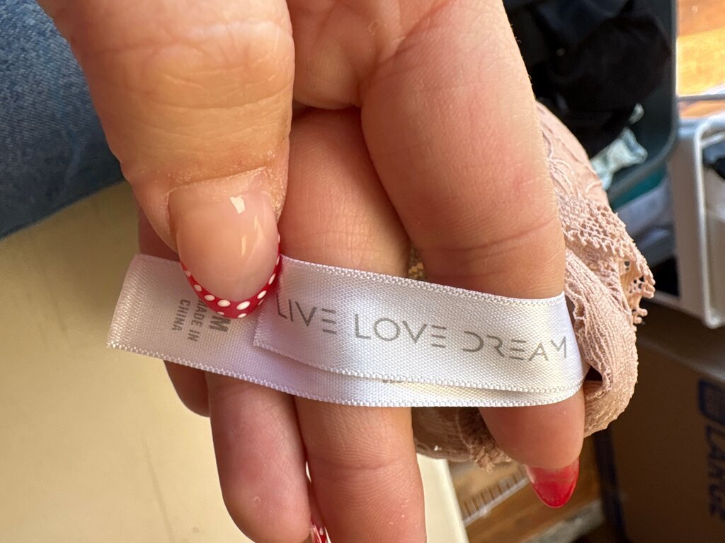 Live Love Dream Lace Bralette