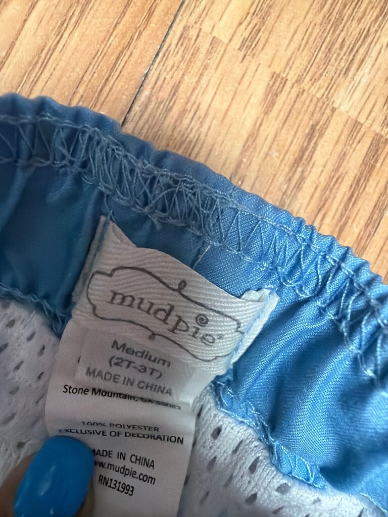 Mud Pie Boys' Swim Trunks with Sailboat Print