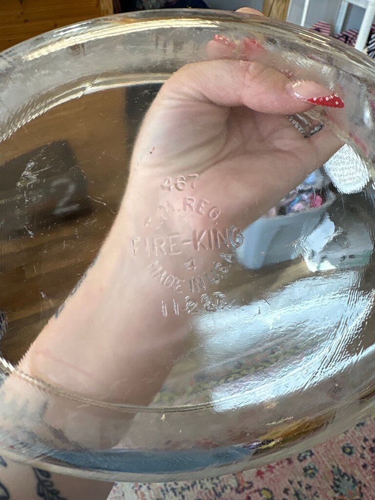 Fire-King Glass Mixing Bowl