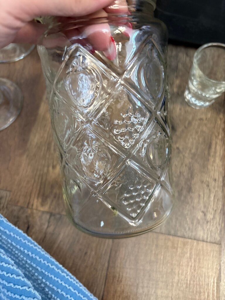 Vintage Glass Mason Jar
