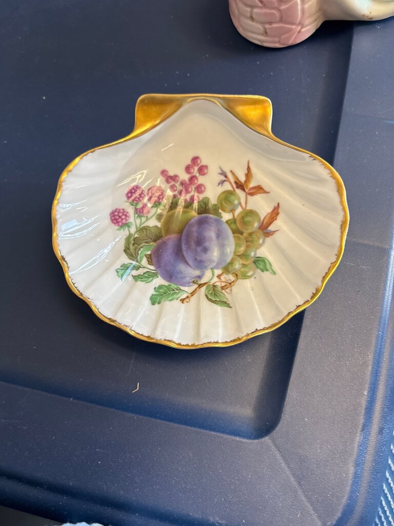 Floral Porcelain Dish