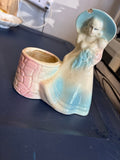 Vintage Lady Planter