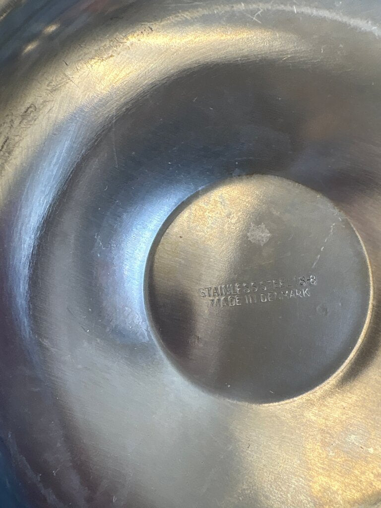 Vintage Stainless Steel Bowl