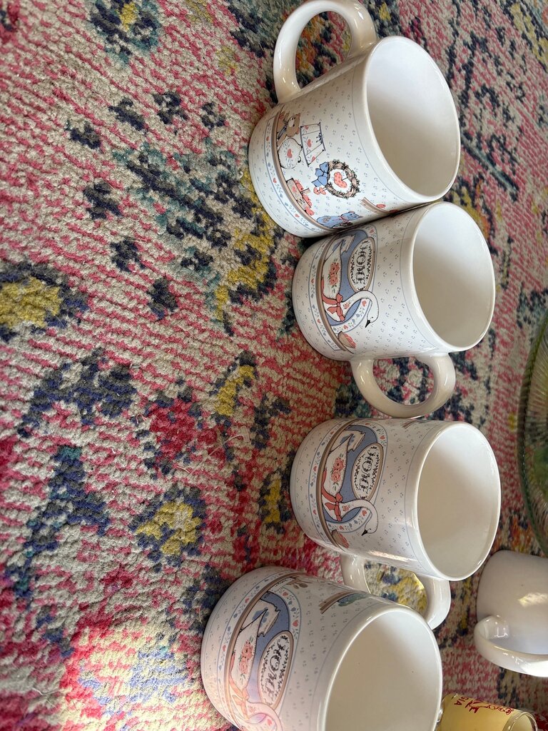 Country Home Decorative Mug Set
