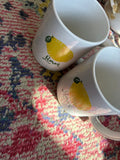 Lemon Print Coffee Mug
