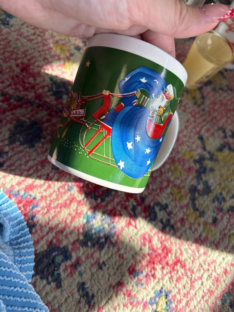 Vintage Santa Claus Christmas Mug