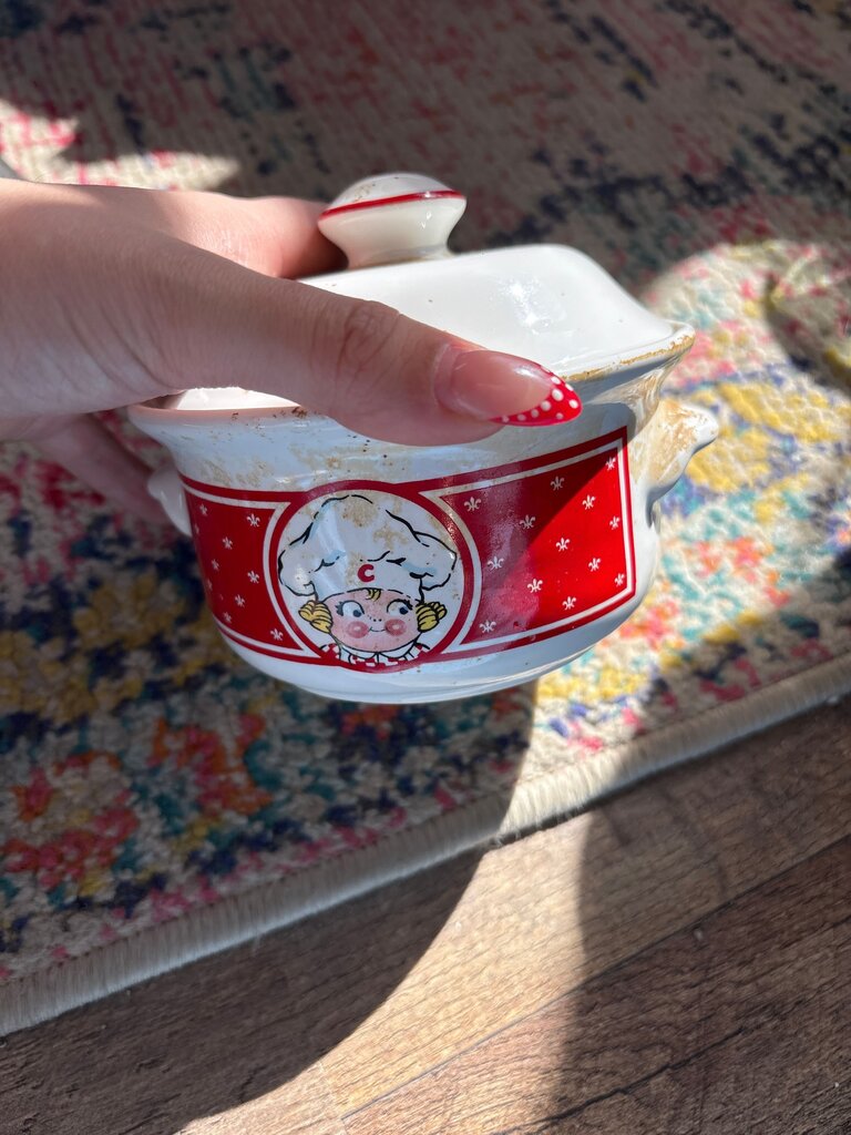 Vintage Chef Baby Dish