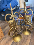 Gold Decorative Candle Holders