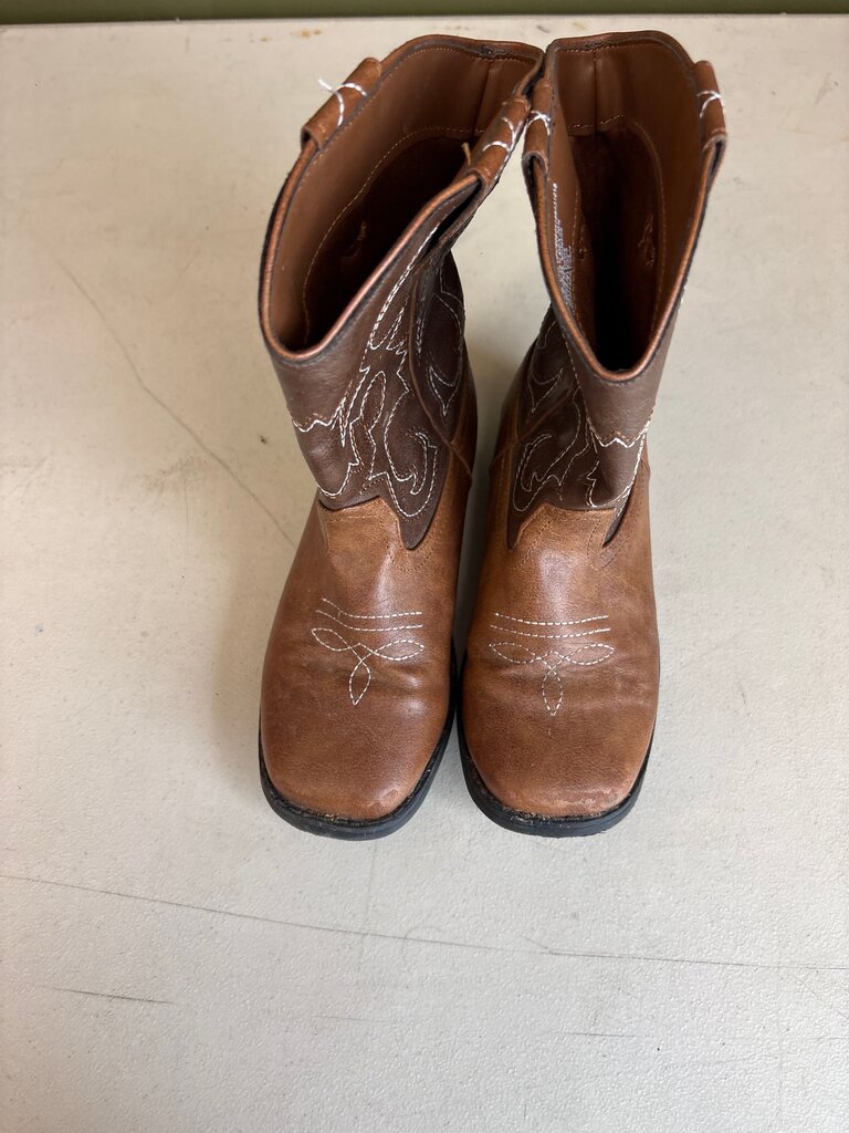 Wonder Nation Girls' Brown Cowboy Boots