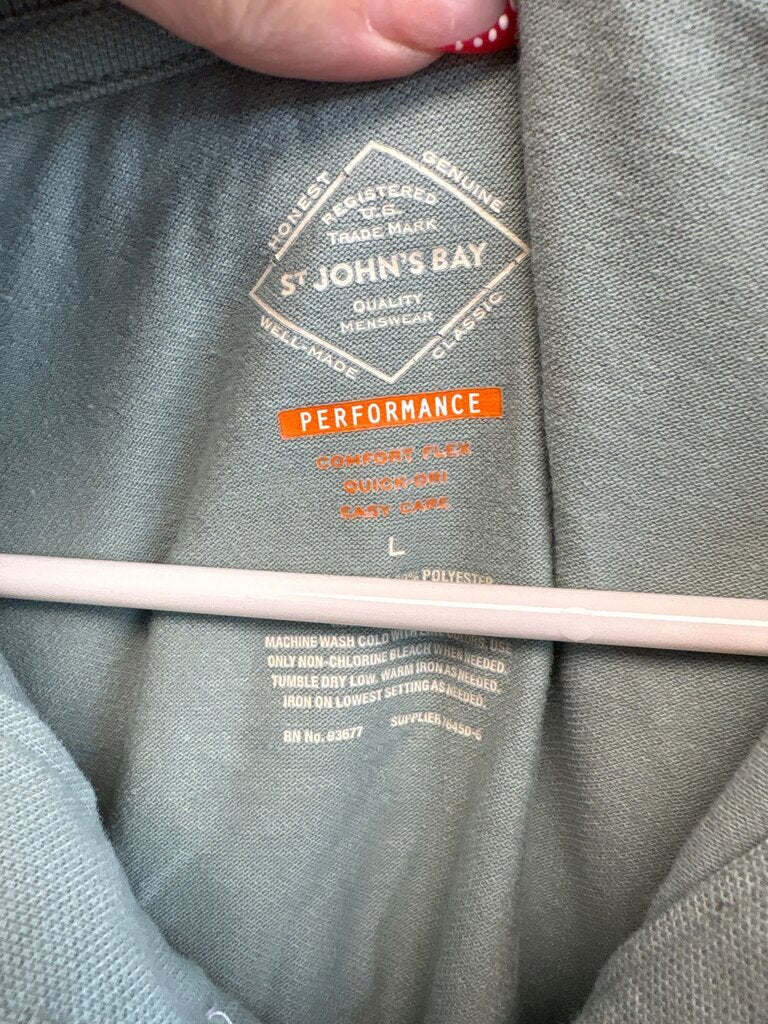 St John's Bay Performance Polo Shirt