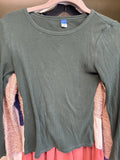 Old Navy Women's Long Sleeve Ribbed Top