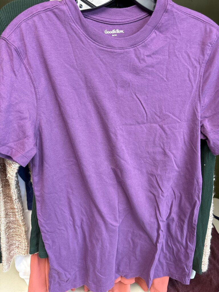 Goodfellow & Co. Purple Every Wear Tee