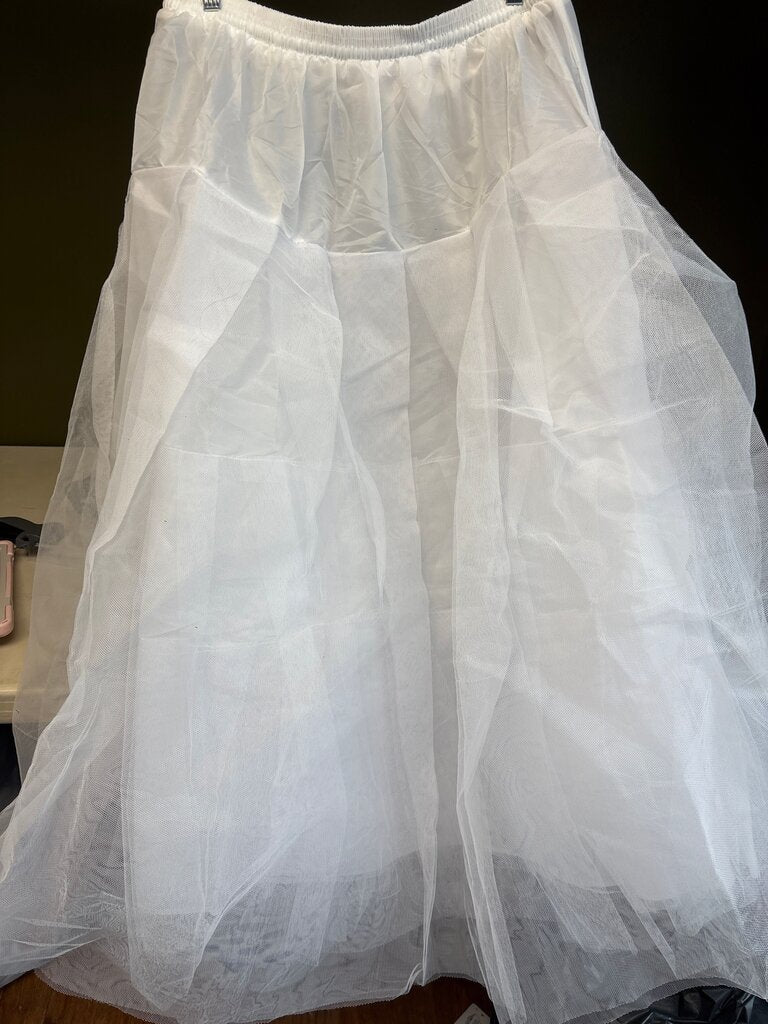 White Tulle Skirt