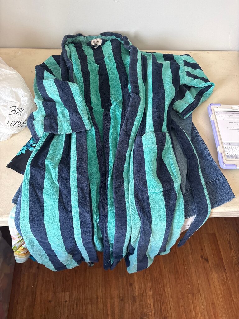 Bill Blass Striped Robe