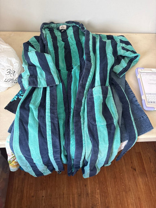 Bill Blass Striped Robe