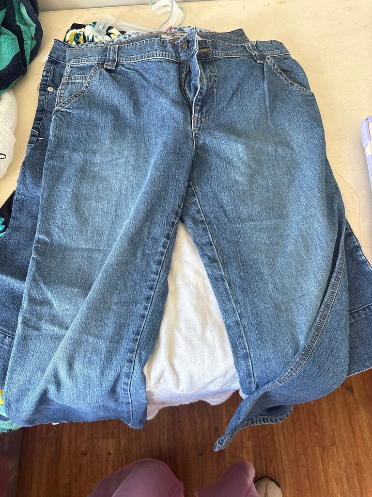 Old Navy Blue Jeans Ultra Low Waist