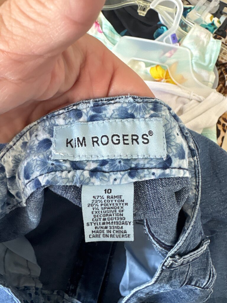 Kim Rogers Women's Denim Capris