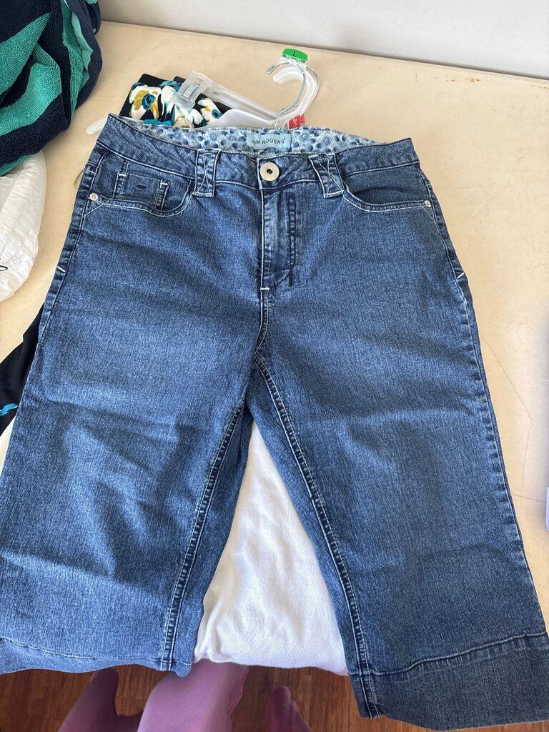 Kim Rogers Women's Denim Capris