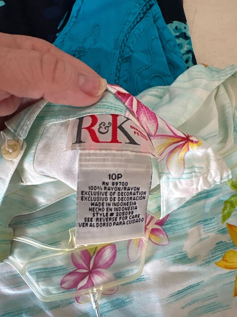 R&K Floral Pattern Summer Dress