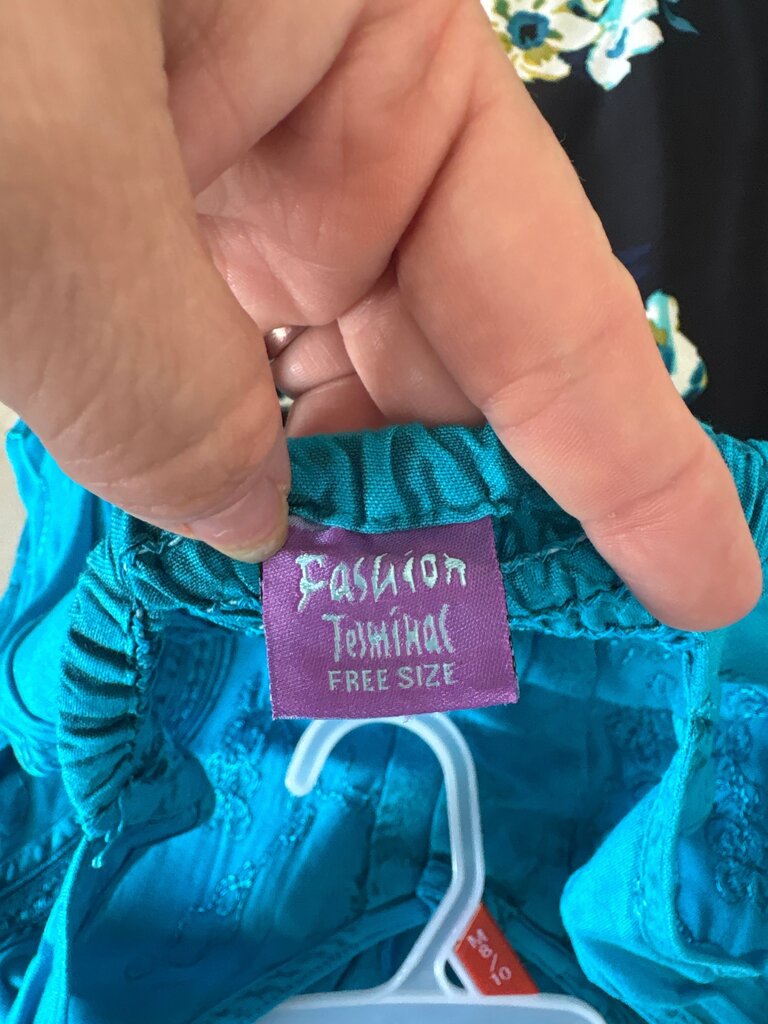 Fashion Technical Free Size Aqua Romper